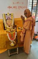 Inauguration of new guest house at Shirali by H H Swamiji (10 April 2025)